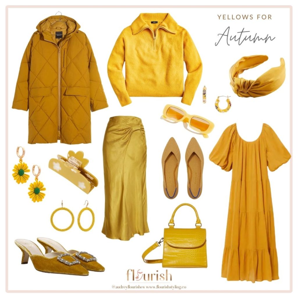 autumn yellow finds