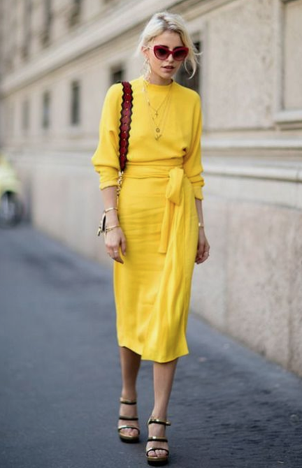 spring yellow style