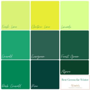 Best Greens for Each Season - flourishstyling.co