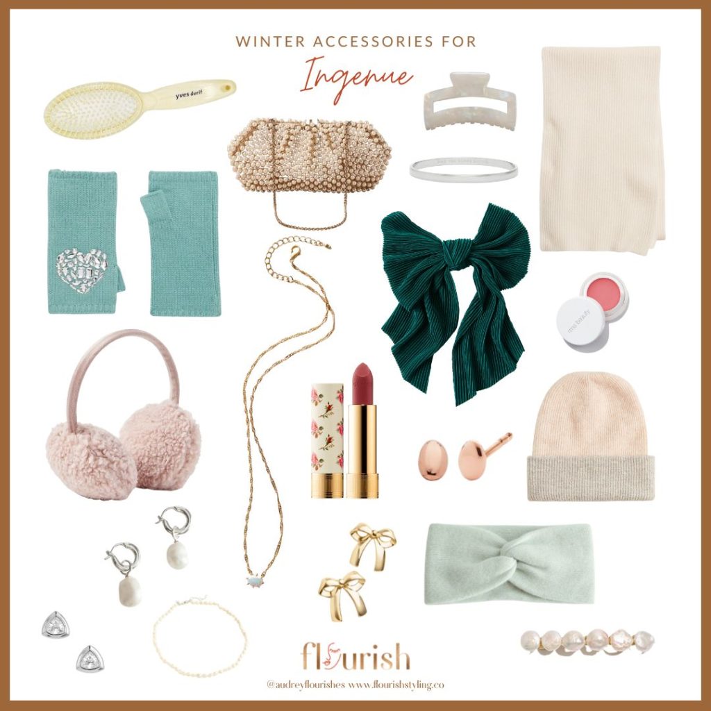 finds on ltk for accessorizing in winter for ingenue archetypes 