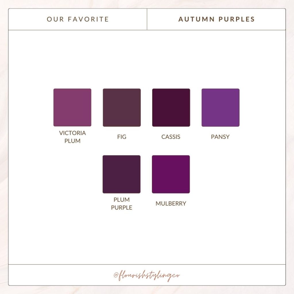 our favorite autumn purples